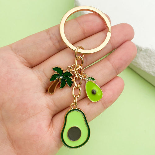 Image 2 showing a person holding an avoca keychain.