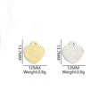 Enamel-Look Gold Silver Heart Alloy Charms in 14 Styles view 2