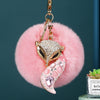White-Fox-Pink-Pom Style-2