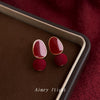 Burgundy Pom
