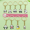 Panda Charm Keychains Featuring Dog Across 42 Pictured Variations view 2