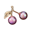 Cherry Charm Pendant Iridescent Resin Beads Three Colors view 5