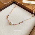 Delicate Beaded Necklaces And Floral Bead Ring With Decorative Accents view 4