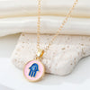 White Pink Hamsa