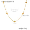 Gold Flower Necklace
