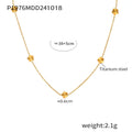 Zircon Infinity Necklace Bracelet Flower Station Set view 9