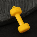 Mini Gym Dumbbell Shaped Charm Pendants in Ten Colors view 8