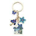 Pearl and Crystal Charm Keychains in 32 Pictured Variations for Bags and Keys view 12