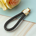 Jeweled Donkey Keychains with Bare Braided Wrist Loop Options view 11