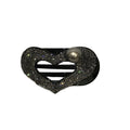 Rhinestone Hollow Heart Pearl Hair Claw Clip 2 Colors view 5