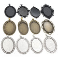 Oval Pendant Tray Assortment Jewelry Making Components view 5