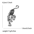 Striped Tiger Crystal Brooch for Jackets Scarves and Coats view 7