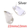 Silver Drop 22mm