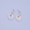 Clear Oval Drop