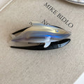 Acrylic Dolphin Hair Claw Clips Iridescent Gradient Blue view 7