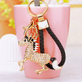 Crystal Unicorn Keychains in Plain Corded and Loose Loop Options view 7