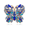 Butterfly Four Designs Metal Brooch Pin for Jackets and Lapels view 8