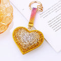 Jeweled Heart Keychains in Gradient and High Heel Lipstick Styles view 4