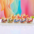Mixed Jeweled Chinese Dragon Keychains in Fifty Nine Pictured Styles view 4