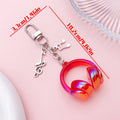 Headphone Charm Keychains Featuring Pink Headphone Across 25 Pictured Variations view 8