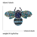 Jeweled Bee Brooch for Jackets Scarves and Coats and Lapels view 8