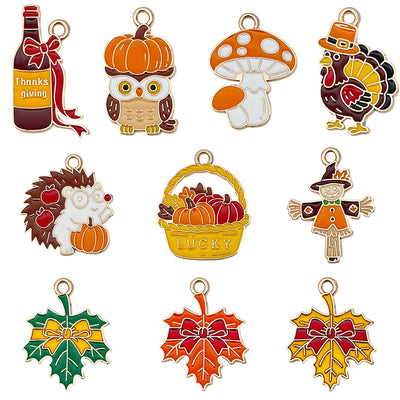 Printed detail graphic for the assorted shape charms