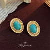 Turquoise Oval