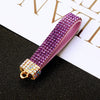 Deep-Purple Leather-Loop
