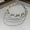 Silver Layered Choker