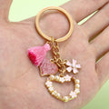 Heart Charm Keychains in 33 Pictured Variations for Bags and Keys view 4