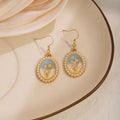 Tulip Cameo Pearl Look Clip Stud and Hook Earrings view 9