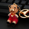 Fuchsia Seated-Bear