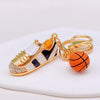 Plain Black-Basketball-Shoe