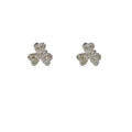 Silver Crystal Flower Ear Cuff Fashion Jewelry Accessories view 5