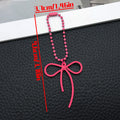 Seven Color Bow and Bead Phone Wrist Straps for Accessory Making view 6