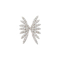 Crystal Wing Ear Cuffs with Silver and Gold Tone Finishes view 5
