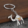 Metal/Alloy Camel Keychain With Colorful Saddle, 10 Styles view 8