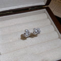 Silver Pearl Zircon Open Rings Three Designs Adjustable view 6