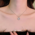 Bow and Pearl Drop Necklace in Three Gold and Silver Styles view 4