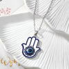 Silver Hamsa Necklace