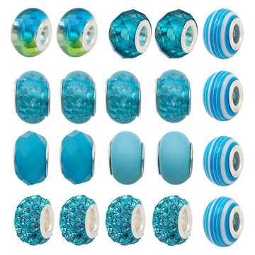 Blue Ocean Theme Jewelry Making Charm and Bead Kit in Five Options