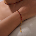 Baguette Zircon Tennis Necklace Bracelet Set Metal view 10