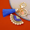 Royal-Blue Enamel-Fan