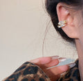 Gold-Tone Crystal Snake Ear Cuffs for Left and Right Ears view 1