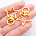 Metallic Star Metal Charms with 24 Listed Options for DIY Jewelry Making view 7