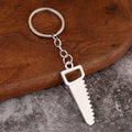Silver-Tone Miniature Tool-Shaped Metal Keychains, 13 Styles view 11
