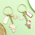 Christmas Charm Keychains Featuring Yellow Ice Cream Across 81 Pictured Variations view 2
