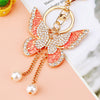 Pink Tassel-Butterfly