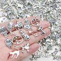 Antique Silver Cat Metal Charms with 3 Listed Options view 6