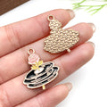Pink Halloween Theme and Skull Metal Charms with 10 Listed Options view 9